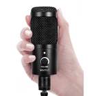 Microfone Condensador Usb Para Estúdio De Som, Pc, Mac E Ps4