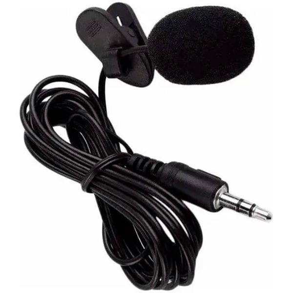 Microfone De Lapela Para Smartphone Android Clip Metal