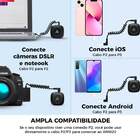 Microfone De Lapela S/ Fio P/ Celular E Câmera - Au-wm820-a1