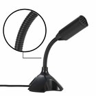 Microfone De Mesa Articulavel Plug And Play Home Office Grava