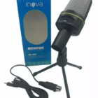 Microfone De Mesa Gamer Condensador Entrada P2 Inova Mic-8641