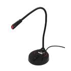 Microfone De Mesa Usb Profissional Gamer Pc Notebook Mt1008