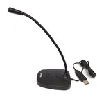 Microfone De Mesa Usb Tomate MT-1050 Com Haste Regulável Flex