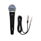 Microfone Dinâmico Profissonal Com Cabo 4 Metros Performance