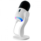 Microfone Dinâmico Usb Para Jogos Logitech G Yeti Gx - Branco