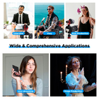 Microfone Duplo Boya By-mm1w P/câmera/smartphone Preto