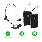 Microfone Duplo Lapela Uhf Profissional 595,10 + 632,10mhz