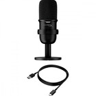 Microfone Hyperx Solocast Redução De Ruídos Usb Preto