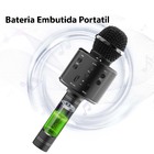 Microfone Karaoke Bluetooth Portatil Caixa Som Sem Fio Musica
