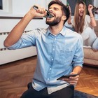 Microfone Karaoke Bluetooth Portatil Caixa Som Sem Fio Musica