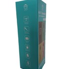 Microfone Karaoke Bluetooth Sem Fio Fm Speaker Fzf-878 -azul