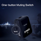 Microfone Lapela 2.4g Synco G2a1 P/câmera Celular Preto