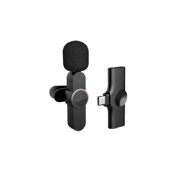 Microfone Onistek Celular Lapela Sem Fio Usb-c Mc803
