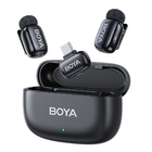 Microfone Sem Fio Boya Boya Mini-14 Usb C Lapela Preto