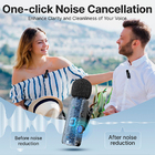 Microfone Sem Fio Boya By-v4 3.5mm Lapela P/câmera Preto