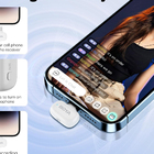 Microfone Sem Fio Boya Mini-13 Lapela Android/ios Branco