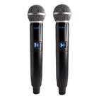 Microfone Sem Fio De Mao Duplo Uhf Ls902 Digital+