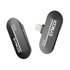 Microfone Sem Fio Synco P1xl Lightning Lapela Ios Preto