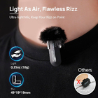 Microfone Sem Fio Synco P1xl Lightning Lapela Ios Preto