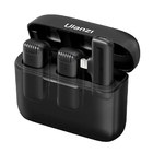 Microfone Sem Fio Ulanzi J-12 Lightning Lapela Ios Preto