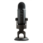Microfone Steaming Condensador Usb Logitech Blue Yeti Preto