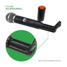 Microfones Pix Wireless 60m Uhf Und. Frequência 566,00 Mhz