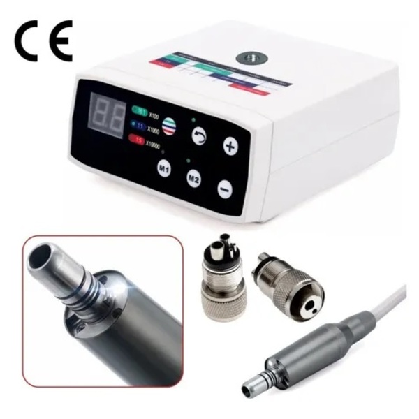Micromotor Elétrico Dental Odontológico F Óptica Similar Nsk