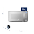 Microondas 20L 127V (110V) Silver Electrolux