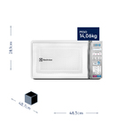 Microondas 27L 220V Branco Electrolux
