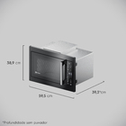 Microondas De Embutir Experience 34L 110v - ME3BP