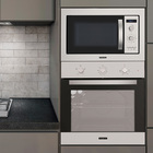 Microondas embutir inox 25L 220v Tramontina