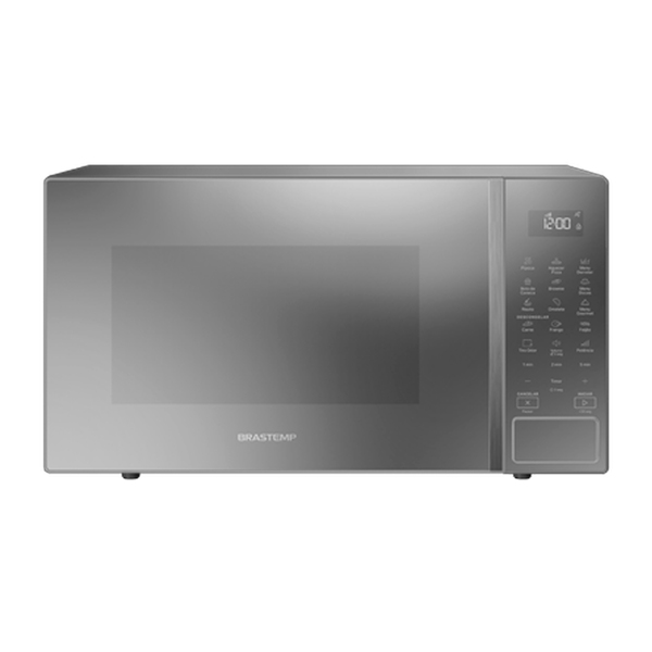 Microondas Espelhado 32L 127V Brastemp