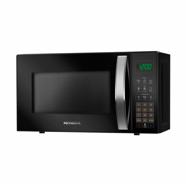 Microondas Mondial Mo-01-21-b 1200w 21 Litros 10 Níveis De Po