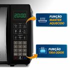 Microondas Mondial Mo-01-21-b 1200w 21 Litros 10 Níveis De Po