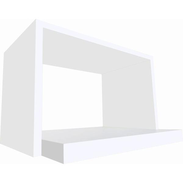 Microondas Nicho Prateleira 18mm Branco 20 À 25l