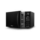 Microondas Panasonic Dupla Refeição 34l Black Glass Nn-st66nb