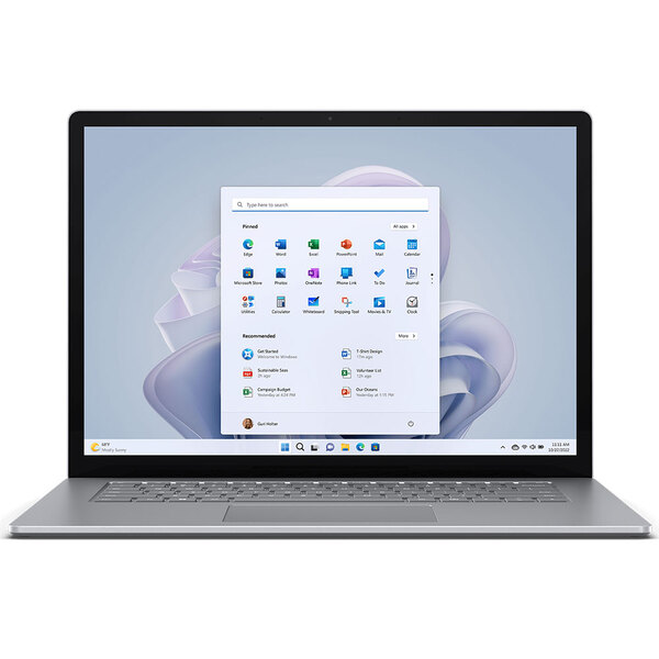 Microsoft Surface Laptop 5 · Intel 12ª Geração I7-1255u Iris Xe
