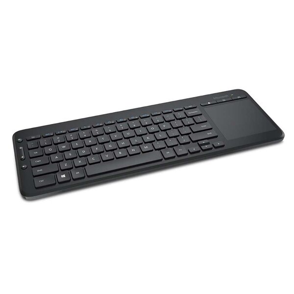 Microsoft Teclado Sem Fio Com Touchpad Integrado Usb Preto N9