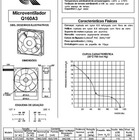 Microventilador Qualitas Ac Q160a3 Bivolt 60hz