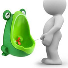 Mictório Infantil Sapinho Divertido Resistente Desmontável Ci