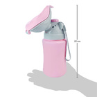 Mictorio Infantil Viagem Criança E Bebês Xixi Portatil - Rosa