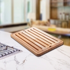 Migalheira Madeira Teca 45x30x2cm