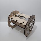 Mini Adega Mdf Para 03 Garrafas