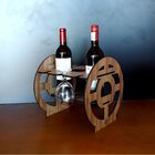 Mini Adega Mdf Para 03 Garrafas