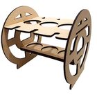 Mini Adega Mdf Para 03 Garrafas