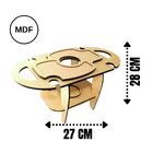 Mini Adega Mdf Para 1 Garrafas