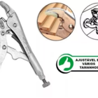 Mini Alicate Pressão Boca Curva 5 Pol Cromo Vanádio Corneta