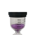 Mini Ampulheta Roxa 15 Minutos