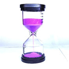 Mini Ampulheta Roxa 15 Minutos