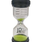 Mini Ampulheta Verde 15 Minutos